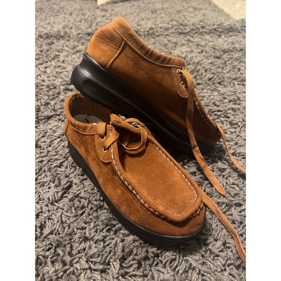 Other - ' 'Batto' loafers recall classic boat styles. Made from croc-effect suede